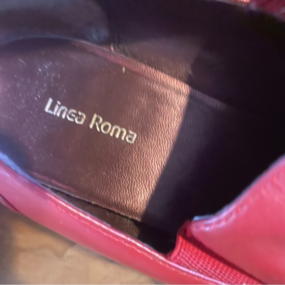 LINEA ROMA WOMENS LADIES SHOE "red" - Picture 4 of 11